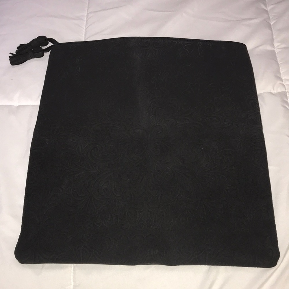 Black Leather type Bag